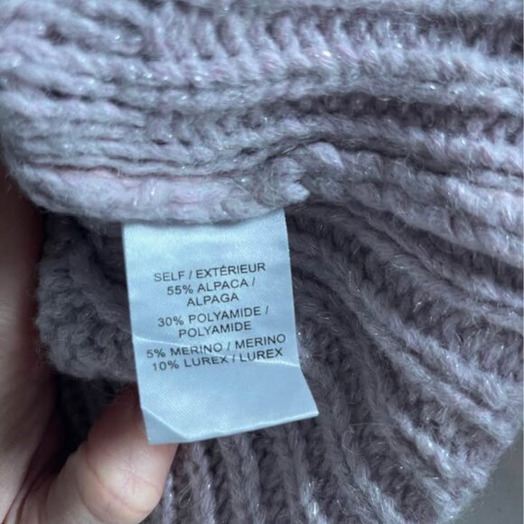 Loveshackfancy Christine Sweater in lilac size XS - Picture 5 of 6